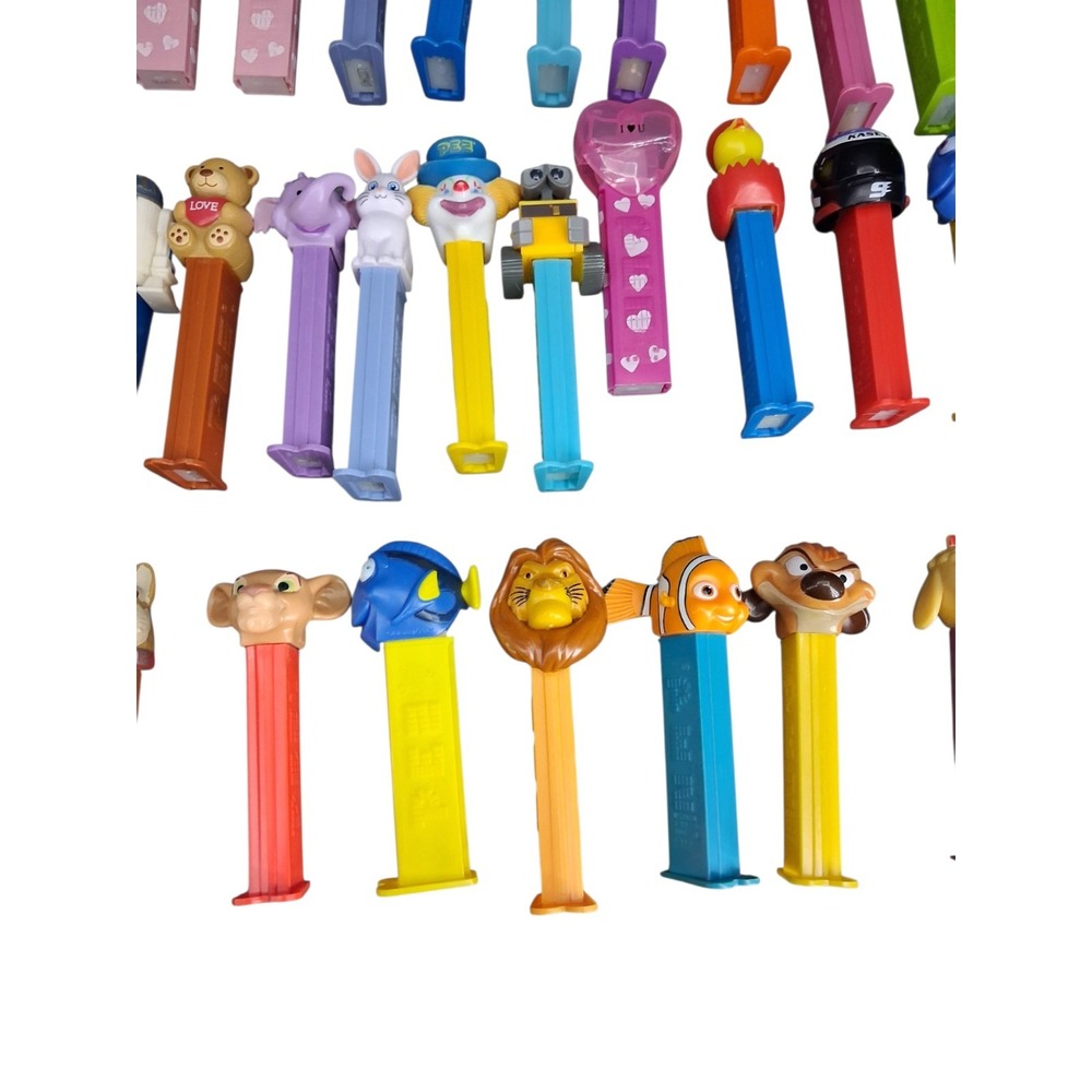 Large 50+ PEZ Dispenser Lot Disney Star Wars Lion King Nemo Marvel Vintage Mix - Picture 8 of 16
